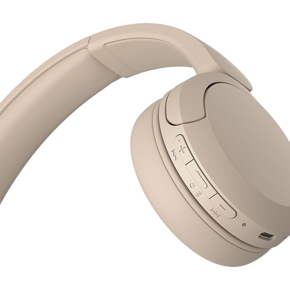 Buy Sony,Sony WH-CH520 Wireless Bluetooth Headphones - up to 50 Hours Battery Life with Quick Charge, On-ear style - Beige - Gadcet UK | UK | London | Scotland | Wales| Near Me | Cheap | Pay In 3 | Headphones & Headsets
